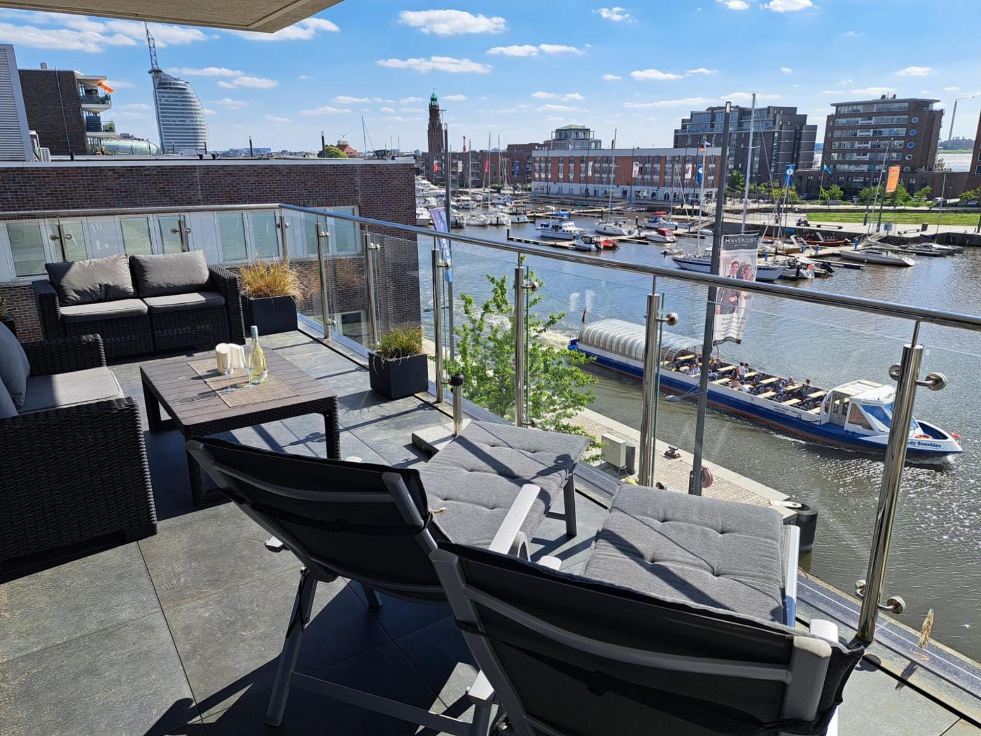 Апартаменты Port Marina 419 - Hafenloft Бремерхафен Номер фото